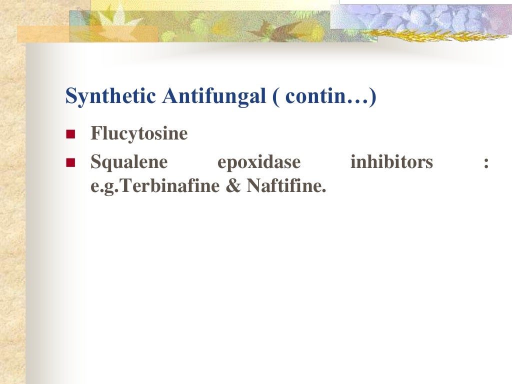 Antifungal drugs