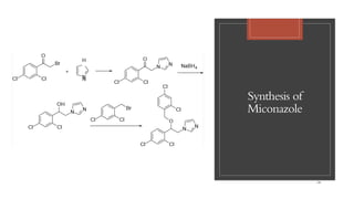 Synthesis of
Miconazole
14
 