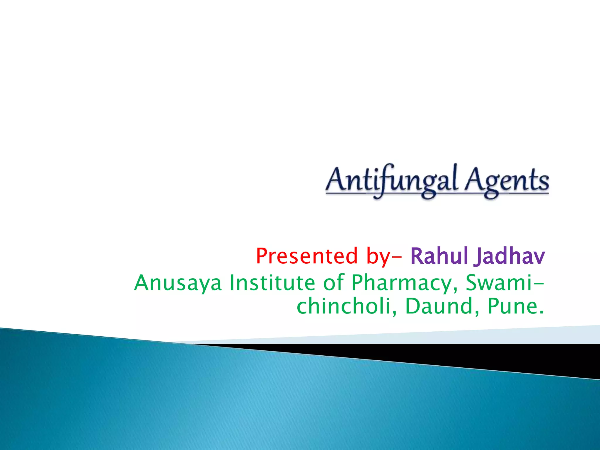 Antifungal drugs | PPT