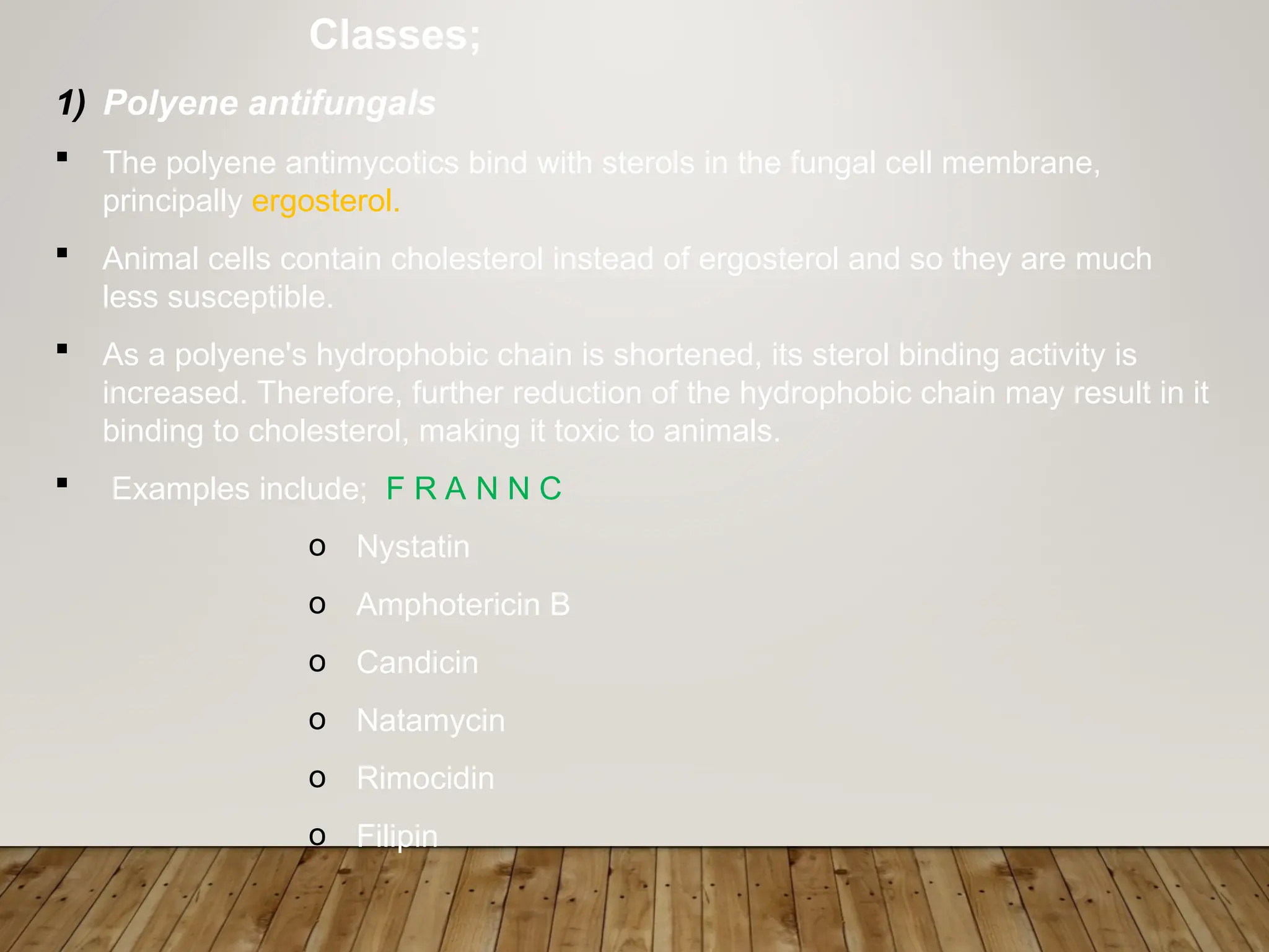 Antifungal drugs, mechanism of action and effects.ppt