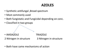 Antifungal drugs | PPTX