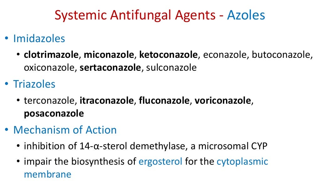 Antifungals
