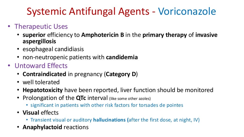 Antifungals