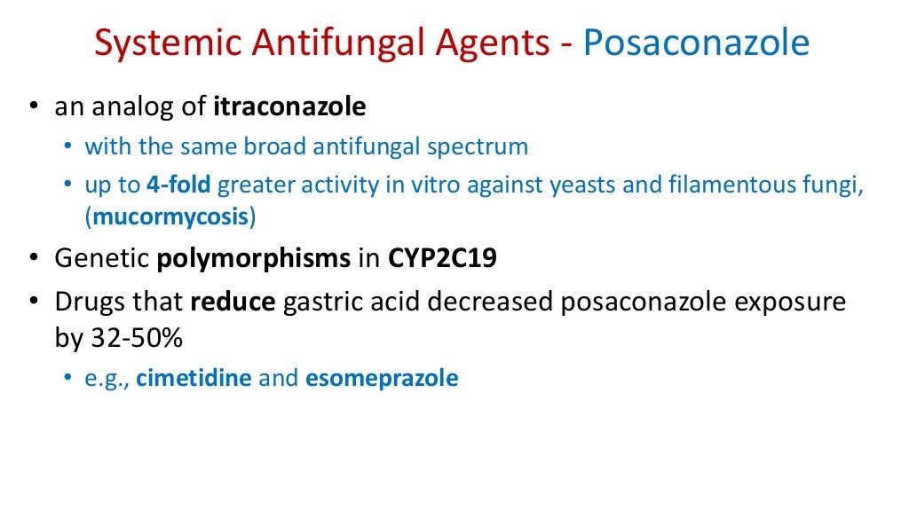 Antifungals