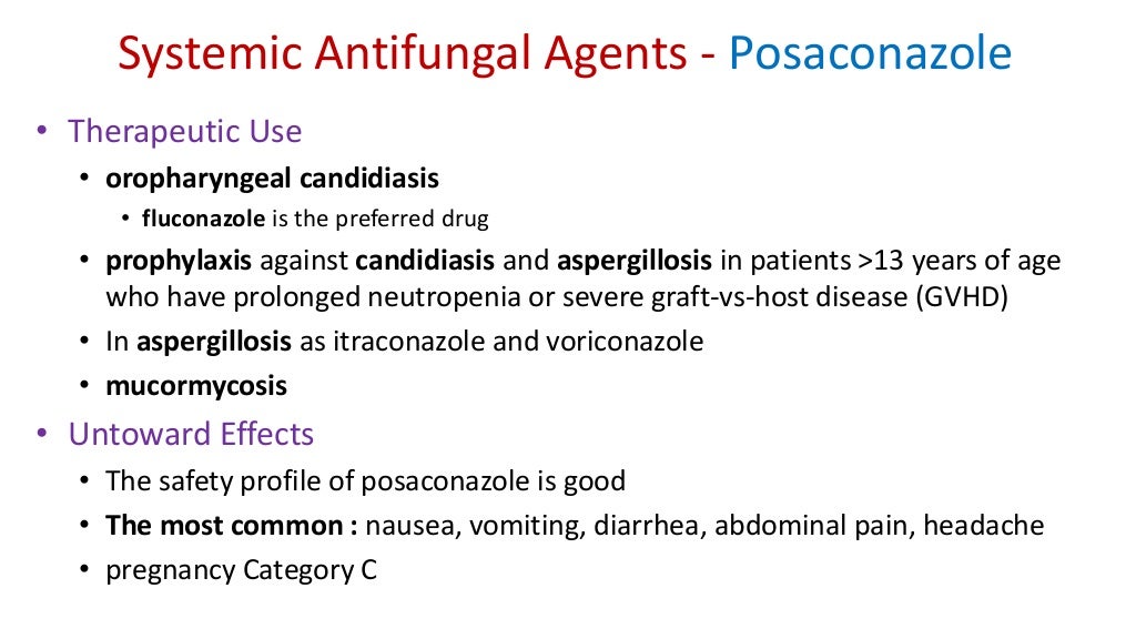 Antifungals