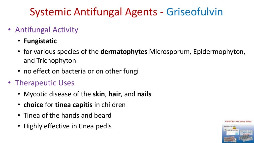 Antifungals