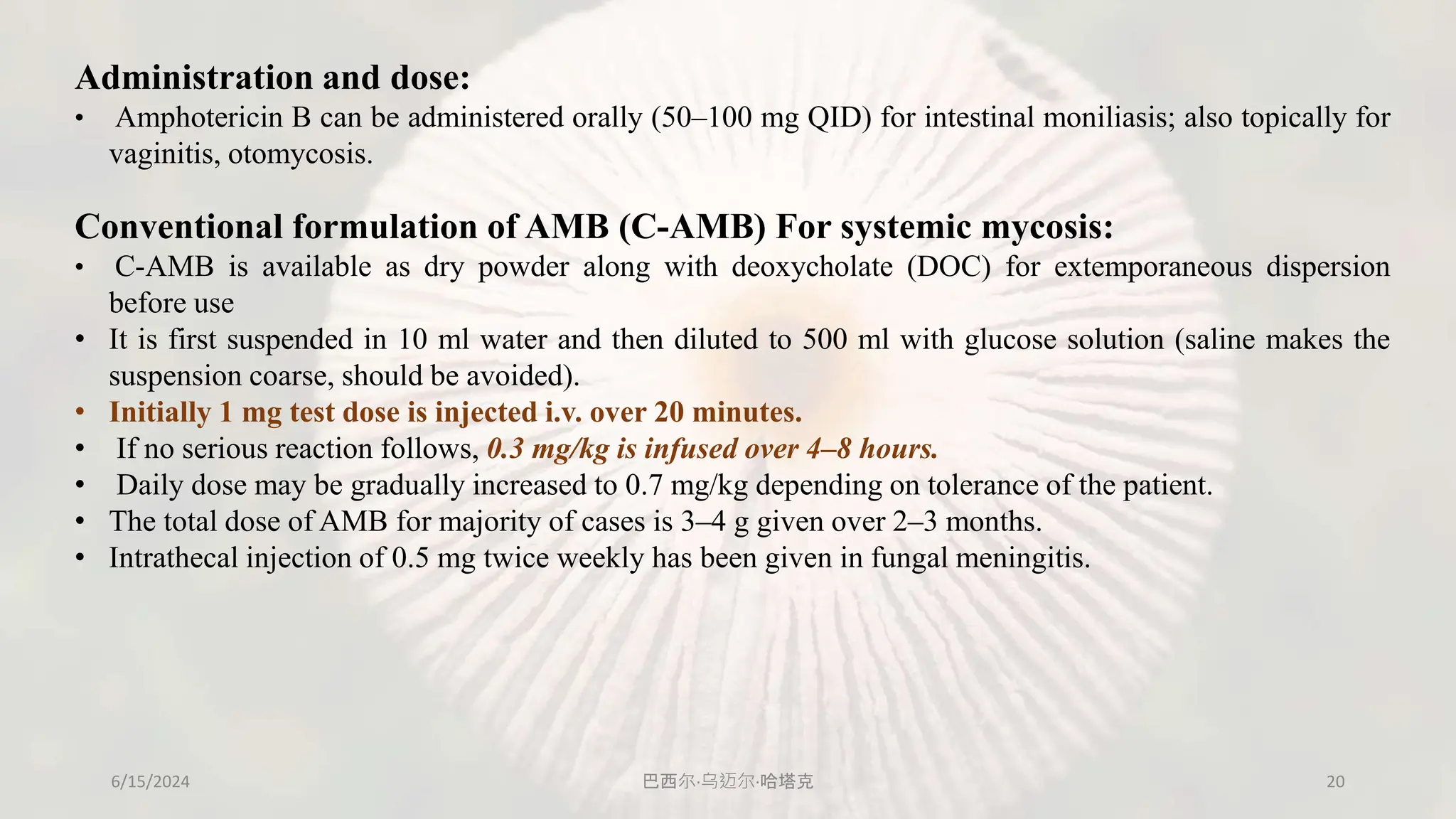 Antifungals: 5 types of classification, individual drug PK, PD and uses ...