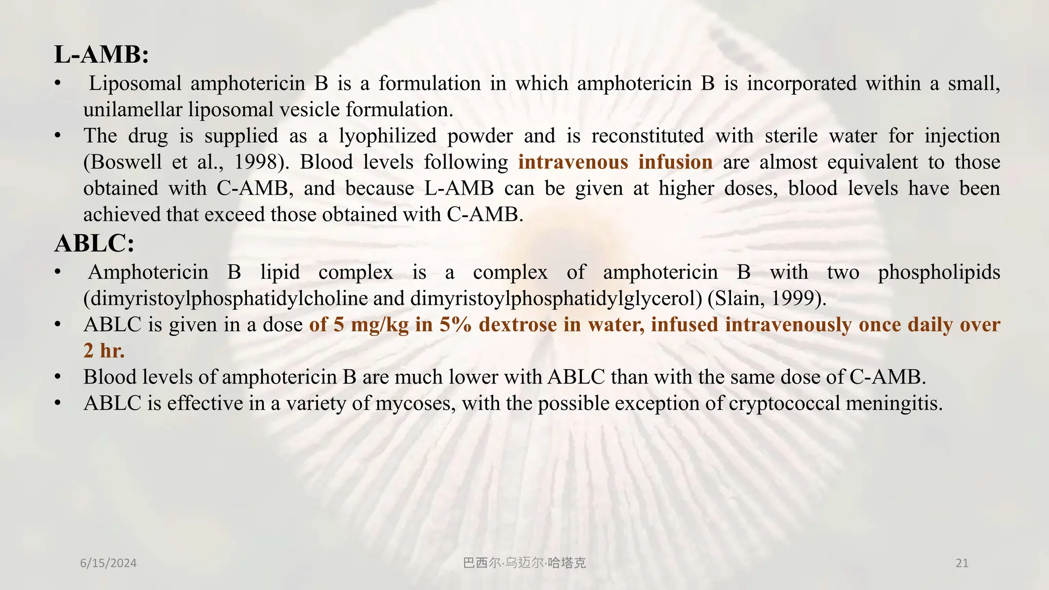 Antifungals: 5 types of classification, individual drug PK, PD and uses ...