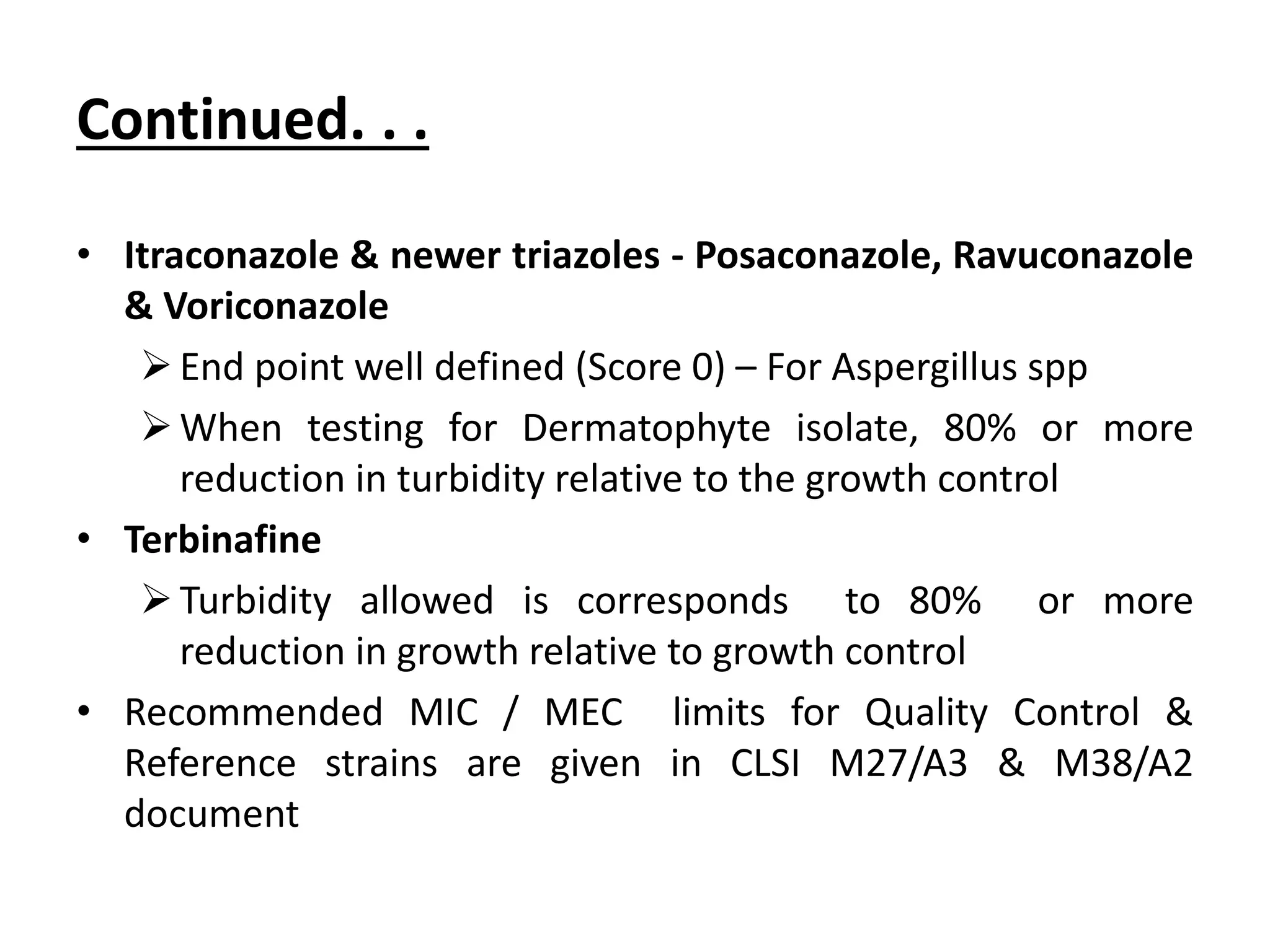 Antifungal Susceptibility Test | PPTX