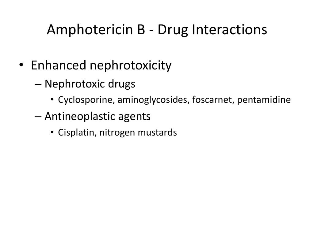 Antifungal drugs