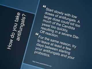 Antifungal treatments