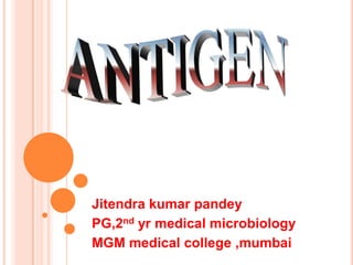 Jitendra kumar pandey
PG,2nd yr medical microbiology
MGM medical college ,mumbai
 