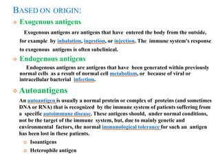 Exogenous Example Body Antigen | PPTX