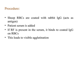Sheep Rbc ANTIGEN-ANTIBODY REACTION microbiology 2nd year | PPTX
