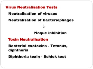 Neutralisation Virus Antigen - antibody reactions.ppt