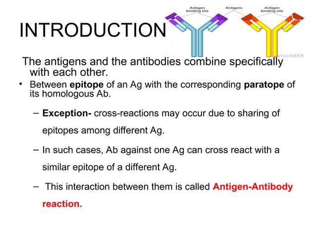 Antigen and Antibody Reactions for Medical Students.ppt