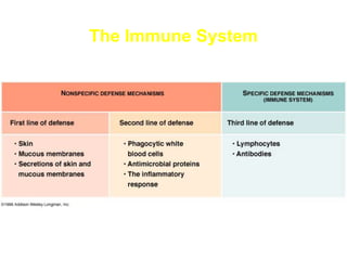 The Immune System
 