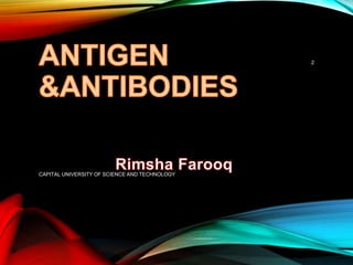 Antigen and antibodies | PPTX