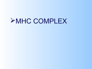 MHC COMPLEX
 
