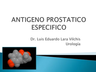 Dr. Luis Eduardo Lara Vilchis
Urología
 