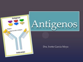 {
Antigenos
Dra. Ivette Garcia Moya
 