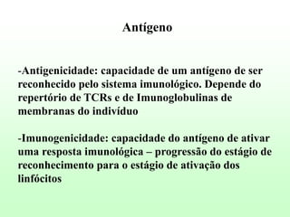 Antigenos e Anticorpos | PPT
