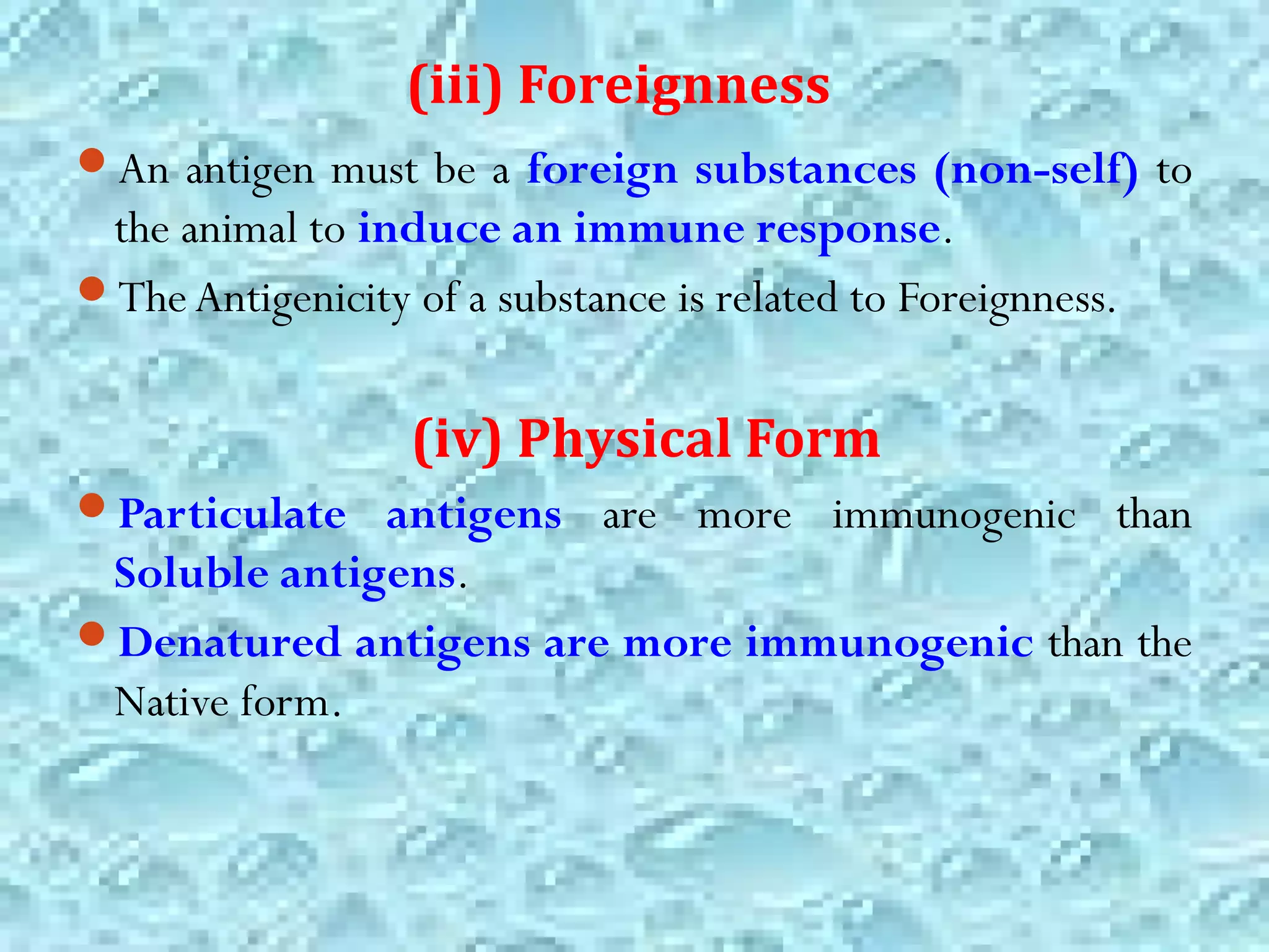 Antigens, Haptens and Adjuvants PPT