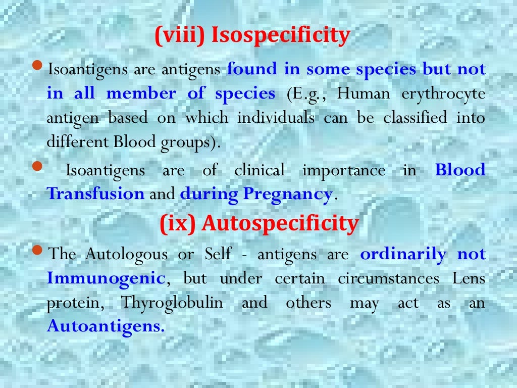 Antigens, Haptens and Adjuvants
