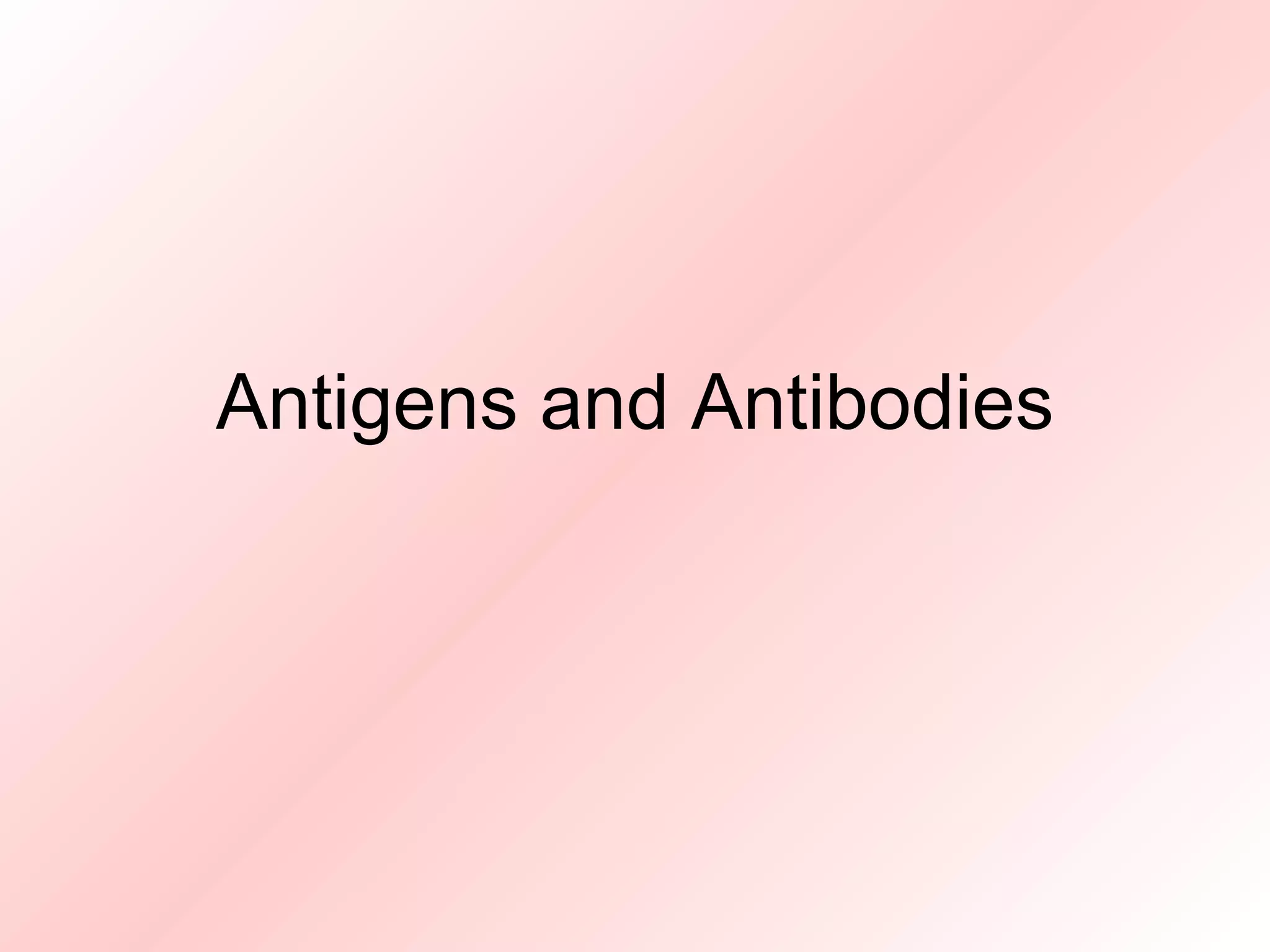 Antigens and antibodies | PPT
