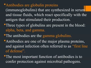 Antigens and antibodies Lecture №3.pptx. | PPTX