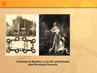 A tomada da Bastilha e Luís XVI: guilhotinado pela Revolução Francesa 