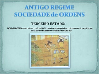 Antigo Regime Terceiro Estado Povo Do Cs Imagens | PPS