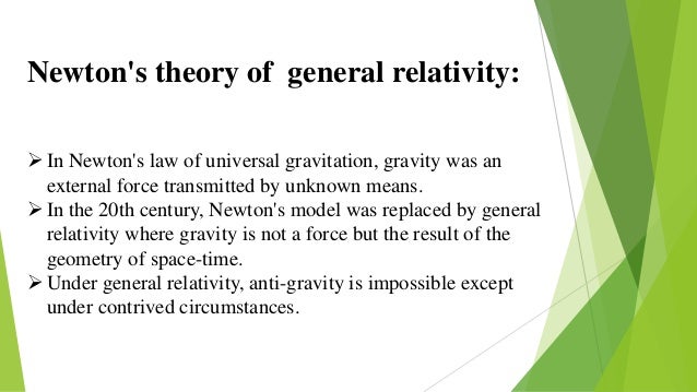 Anti gravity
