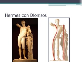 Hermes con Dionisos
 