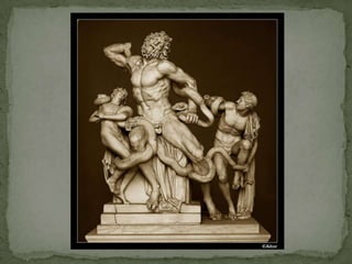 HERA (Juno)      Hera fue la mujer legítima de Zeus a la vez que su hermana pues era hija de Cronos y Rea. Fue convertida en madre de todos los dioses y ella es la protectora por lo tanto de la familia y del matrimonio. A pesar de ello, Hera tuvo que lidiar constantemente con los devaneos amorosos de Zeus, sus celos provocaban una ira descontrolada que la hacían ser temida por aquellas/os que sucumbían a las tentaciones de Zeus, o quienes se convertían en hijos ilegítimos del dios. Hera poseía una gran belleza, lo que le llevó a ser una de las tres diosas que se disputaron la manzana de oro, lanzada por Discordia, en la que se leía inscrita " A la más bella" y que inició la Guerra de Troya. Hera tuvo varios hijos: Hefesto (al que tiró del Olimpo debido a sus deformidades), Ares (Dios de la Guerra), Hebe (Diosa de la juventud) y Ilítia (diosa protectora de los partos y la maternidad)Hera