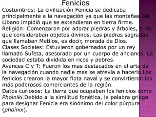 MayasAvances en Ciencia y TecnologíaLos Mayas eran astrónomos consumados  y tenían por lo menos 20 calendarios, basados en muchos movimientos astronómicos, pero usaban 2 calendarios principales, el Tzolk'in del año sagrado de 260 días  y el Haab del año solar de 365, o civil, el cual era mucho más exacto que cualquiera en su tiempo y hasta nuestros días.El Tun’Uc es el calendario Lunar,  usa 28 días, que representan el ciclo femenino, éste ciclo se divido en 4 períodos de 7 días, que son las 4 fases de la Luna.La Civilización Maya descubrió y usó el concepto de Cero. (Los hindús conocieron el Cero pero lo usaban únicamente en astronomía)