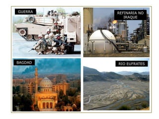 GUERRA   REFINARIA NO
            IRAQUE




BAGDAD   RIO EUFRATES
 