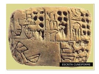 ESCRITA CUNEIFORME
 