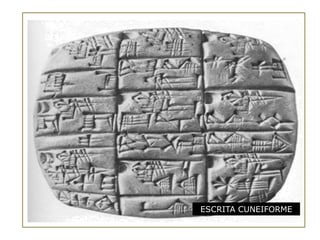 ESCRITA CUNEIFORME
 