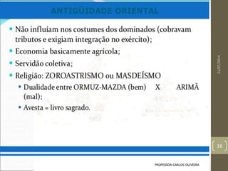 21/07/2014
16
PROFESSOR:CARLOS OLIVEIRA
 