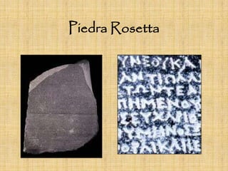 Piedra Rosetta
 