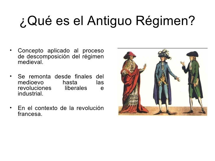 Antiguo regimen