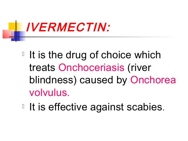 Anti helminthic drugs