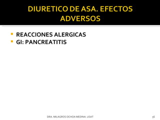 REACCIONES ALERGICAS GI: PANCREATITIS DRA. MILAGROS OCHOA MEDINA. USAT 