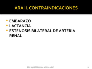 EMBARAZO LACTANCIA ESTENOSIS BILATERAL DE ARTERIA RENAL DRA. MILAGROS OCHOA MEDINA. USAT 