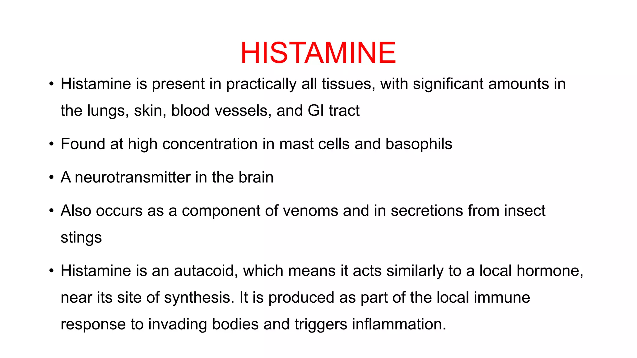 Photo inspiration: Fresh Look at Antihistamine Drugs Pharmacology