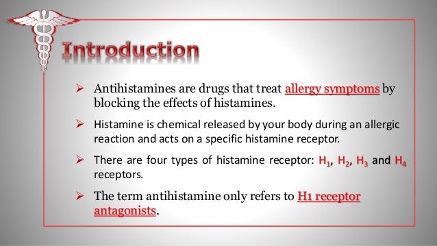 what medication can you not take with antihistamines