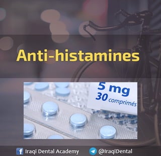 Antihistamines in Dental Practice
