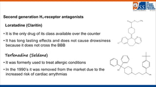 Seidane Antihistaminic agents.pdf fpr semester 3 | PDF