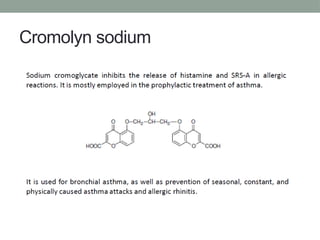 Cromolyn sodium
 